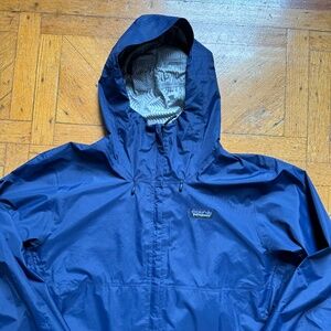 Patagonia Torrentshell Windbreaker Rain Jacket Navy Blue